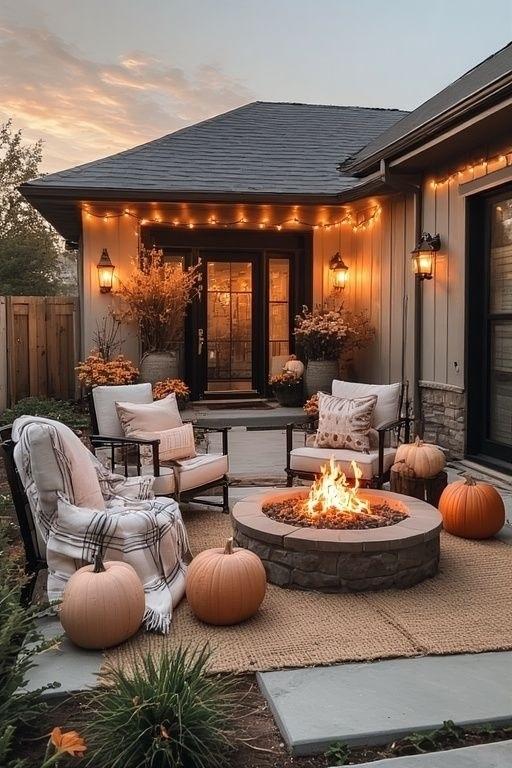 Место для осенних посиделок у костра&#127809;&#128293;