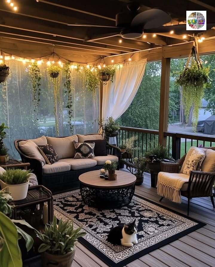 Уютная веранда