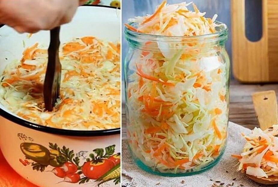   ()ОЧЕНЬ ВКУСНАЯ КВАШЕНАЯ КАПУСТA