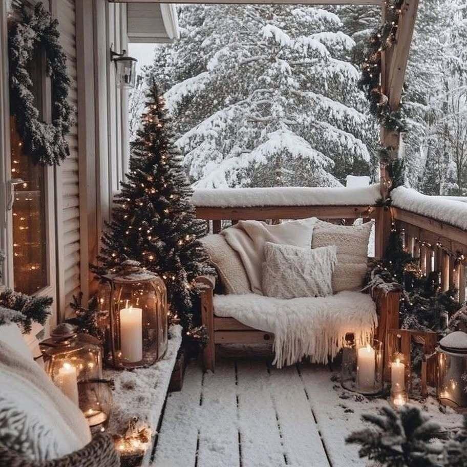 Зимняя сказка😍❄️☃️