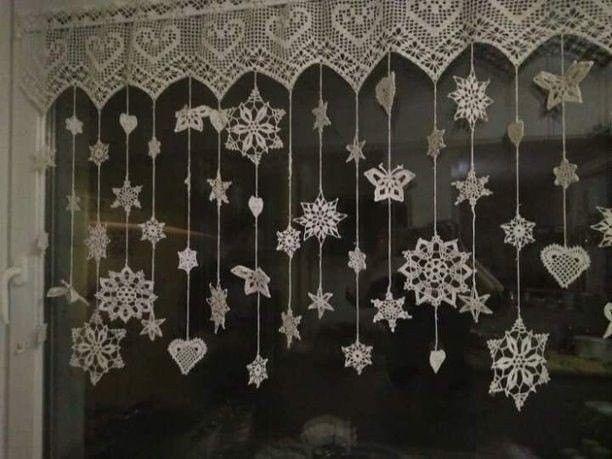 Не забываем про украшения окон