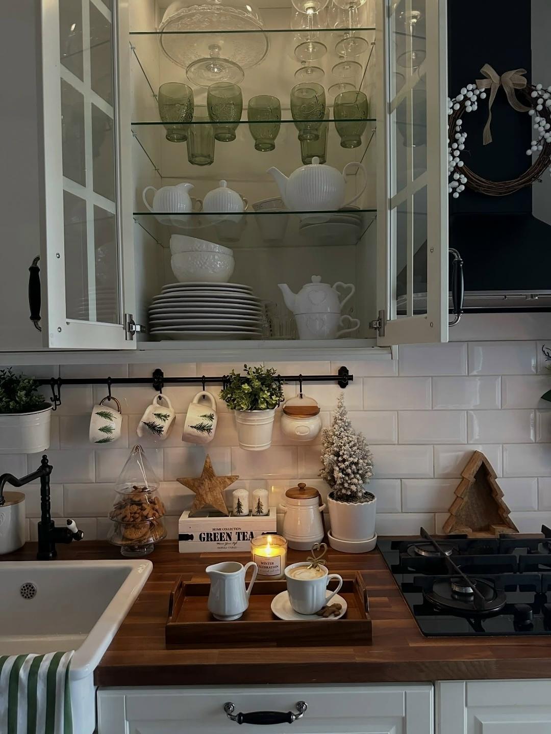 Уютная атмосфера на кухне