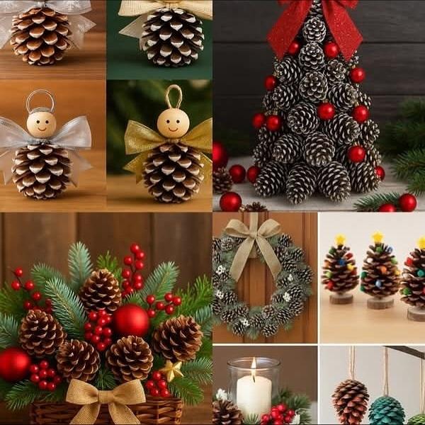 Новогодние поделки &#10084; Листайте карусельку &#128522; Готовимся к праздникам