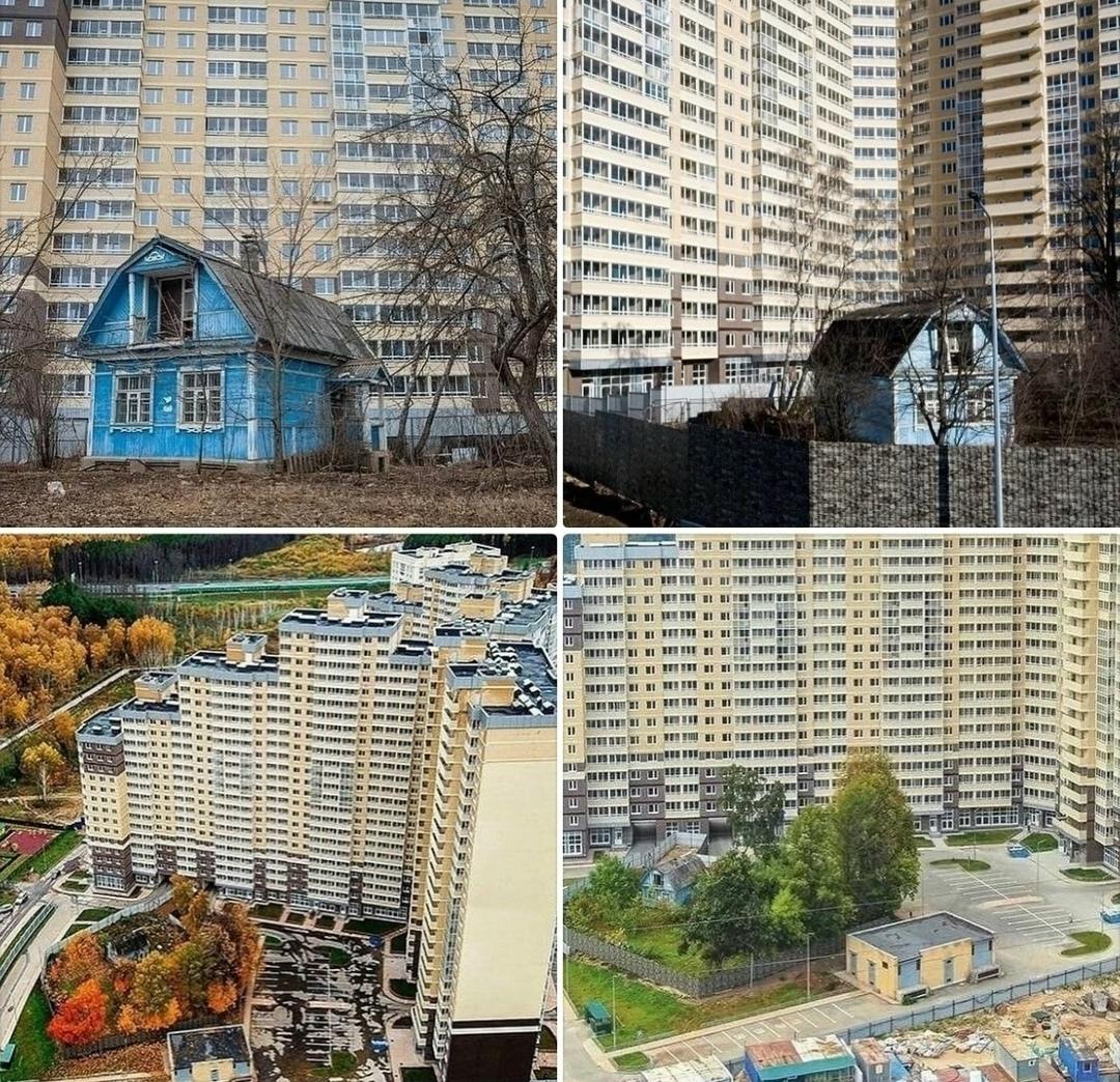 В Одинцово стоит синий дом, ставший настоящей крепостью. Его хозяйка отказалась продавать его даже за удвоенную цену. Никакие угрозы и давление не смогли сломить её.