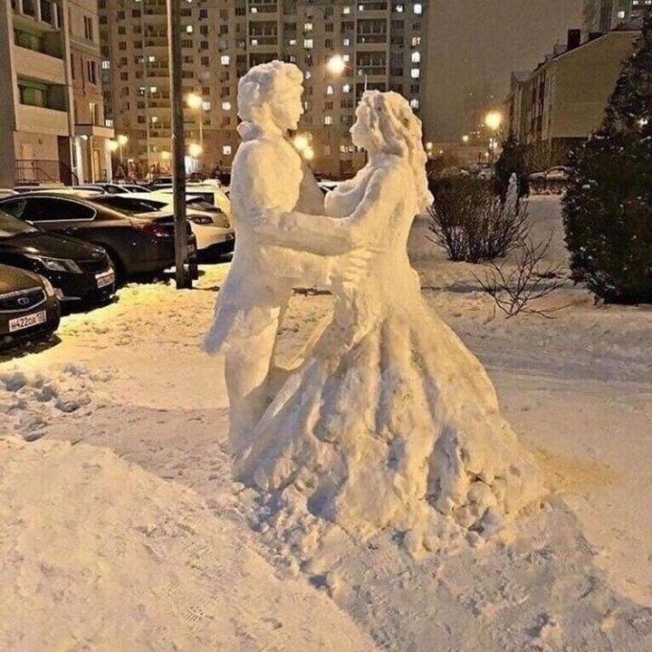 ❄ Настоящая зимняя сказка посреди города: романтика во плоти 💖