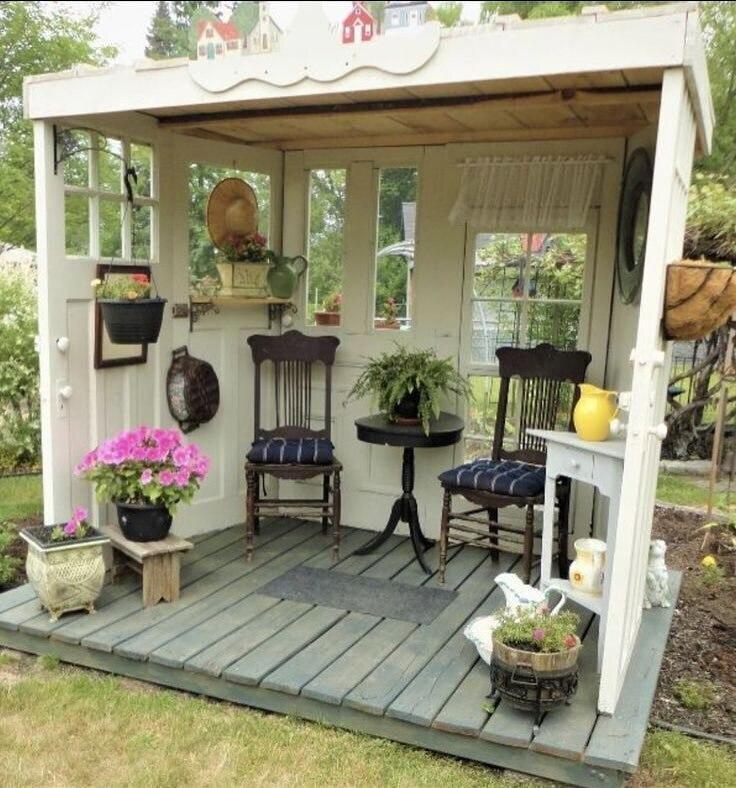 Уютные садовые беседки 🏠