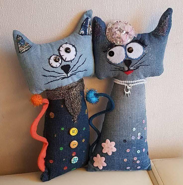 Настроение: джинсово-кошачье