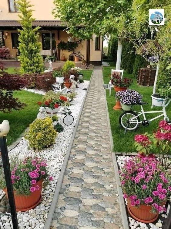 Дизайн двора: красивые идеи оформления &#127800;