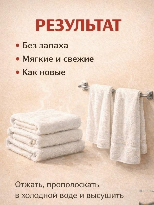 Полотенца как новые за 15 минут