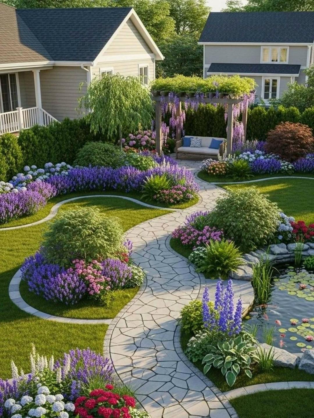 Подборка интересных идей для сада🌳🌳🌳