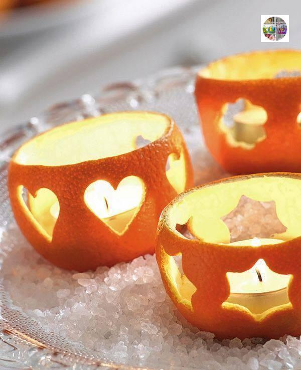 &#127818; Свечи и апельсины: отличное сочетание уюта и аромата!