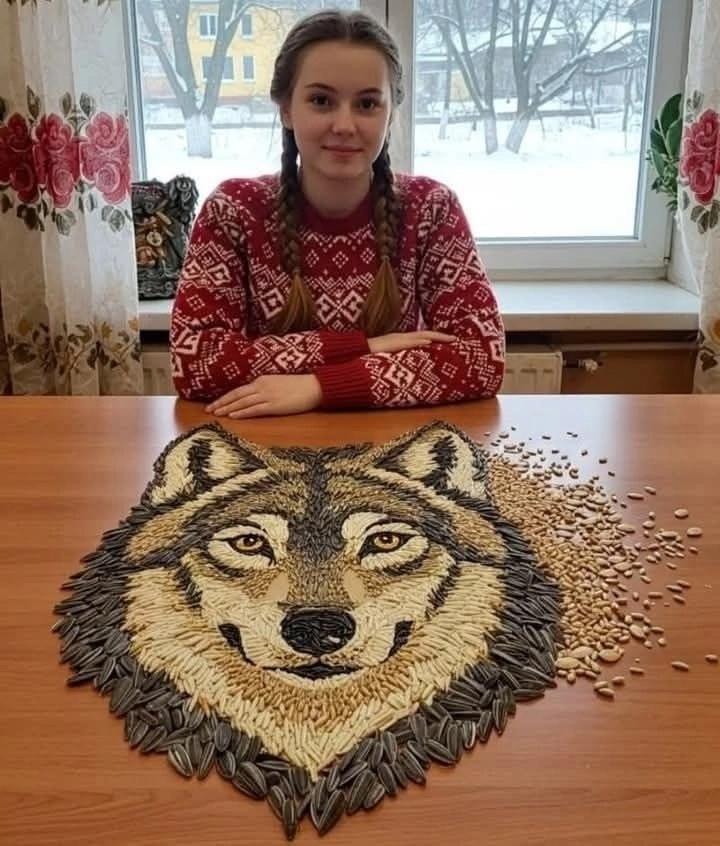 Сделано из зёрен.