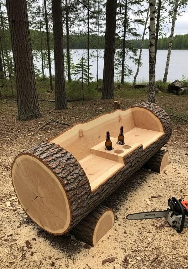 Поделки из дерева для украшения дома, дачи