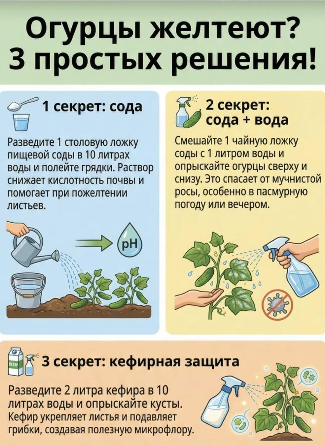 Проверенная подкормка для огурцов, которой пользуюсь много лет