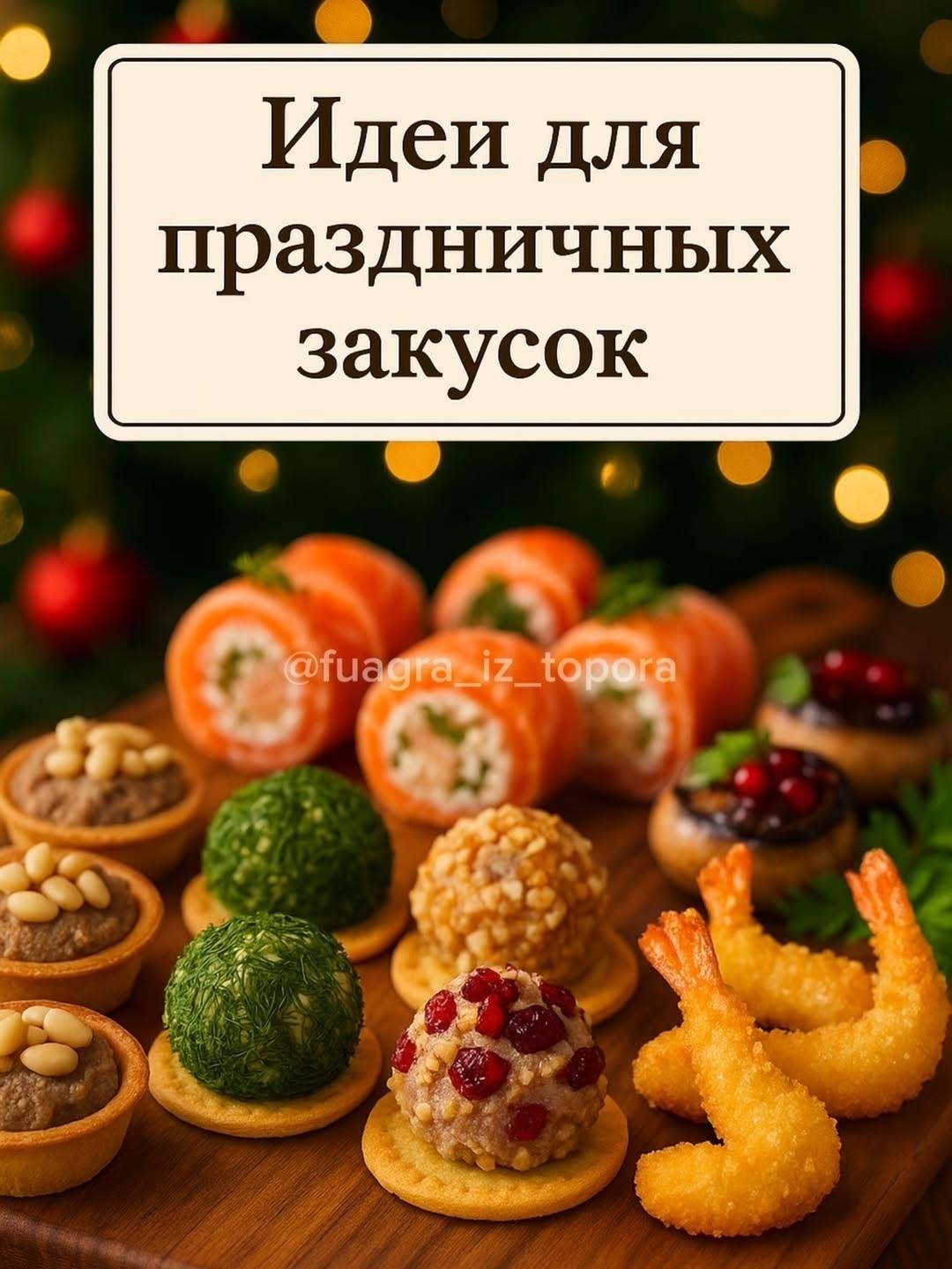 &#127876; ТОП НОВОГОДНИХ ЗАКУСОК &#127876;