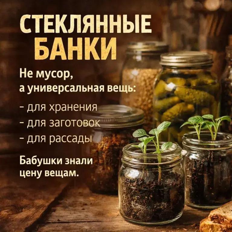 Бабушки умели жить без лишнего