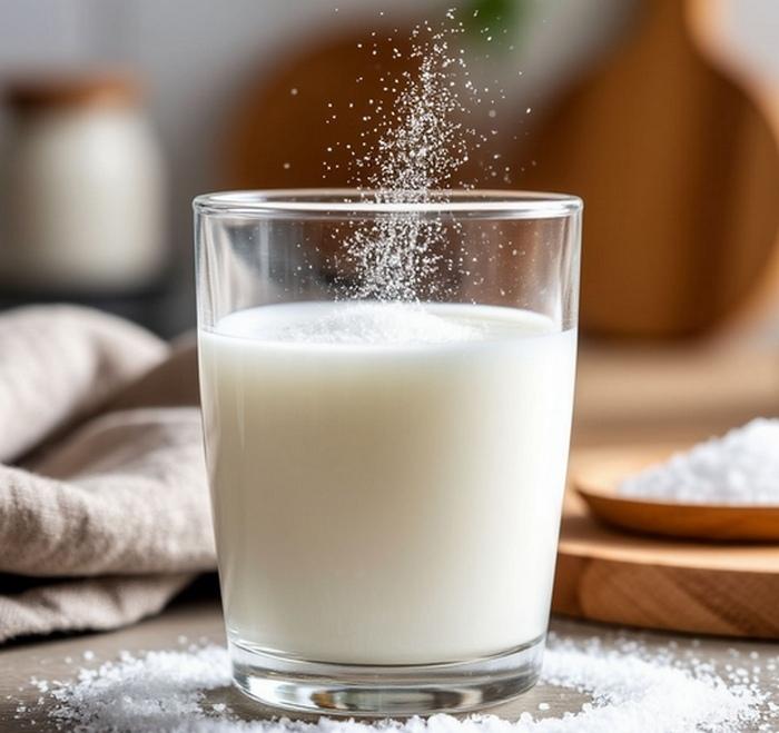 Проверка молока обычной солью: простой домашний секрет качества