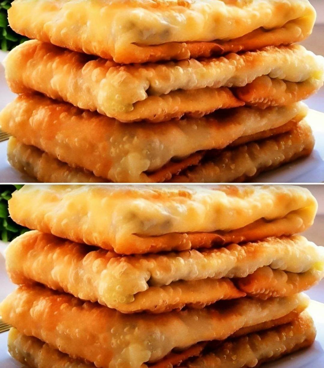 Мука и кипяток, я не успеваю их готовить. Лучше чем пицца и чебуреки: быстро и вкусно на сковороде