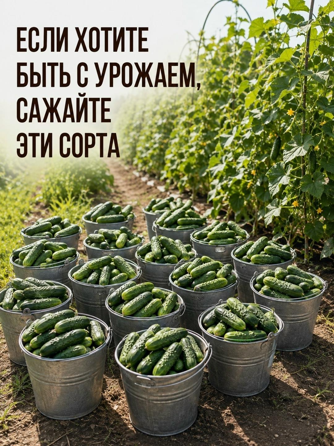 Хороший урожай начинается с правильно выбранного сорта.