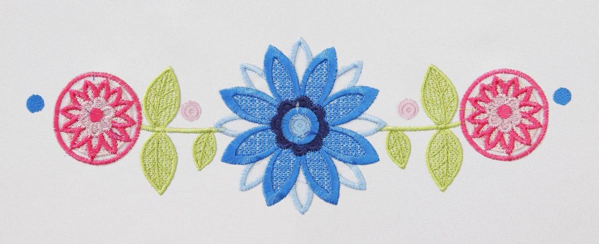 Машинная вышивка для начинающих