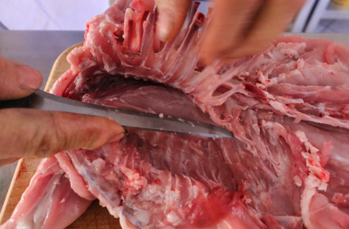 Как удалить из кролика все кости, сохранив цельной тушку