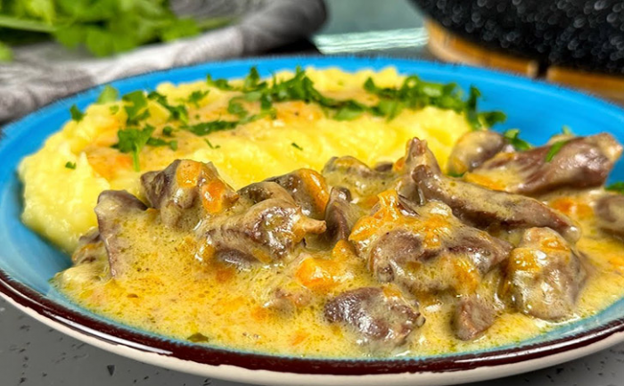 Превратили сердечки индейки и настоящее лакомство. Едят абсолютно все и просят добавку