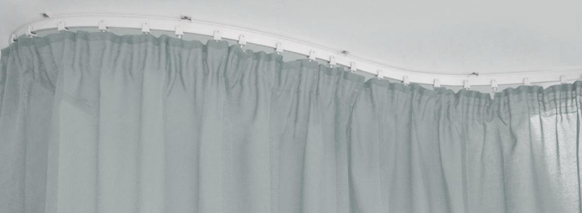 Гибкие карнизы для штор и зонирования пространств