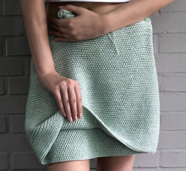 Летняя юбка крючком - 5 легких моделей