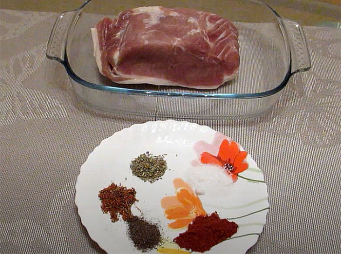 Домашняя буженина за полтора часа. Готовим в рукаве, получается у всех