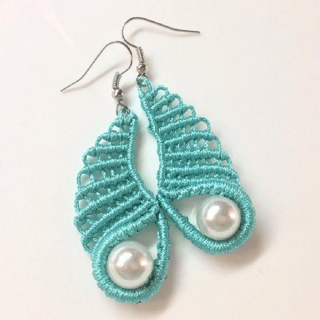 Макраме: плетение серег своими руками. Мастер-классы