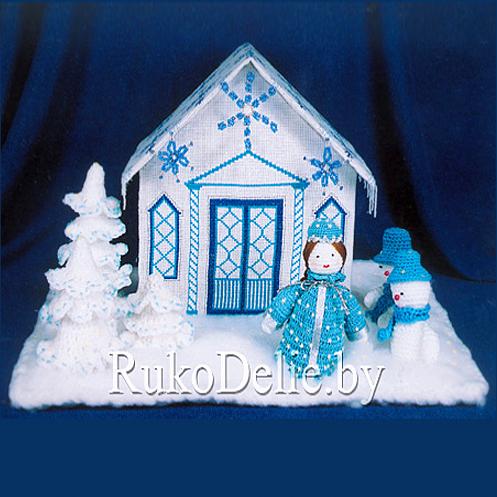 Новогодняя поделка: домик Снегурочки своими руками