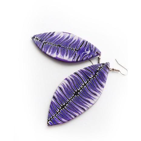 Серьги из полимерной глины "колючая проволока". Мастер-класс