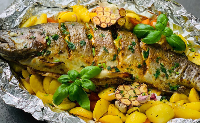 Форель по-кремлевски на праздничный стол: удивительный вкус получим благодаря апельсинам