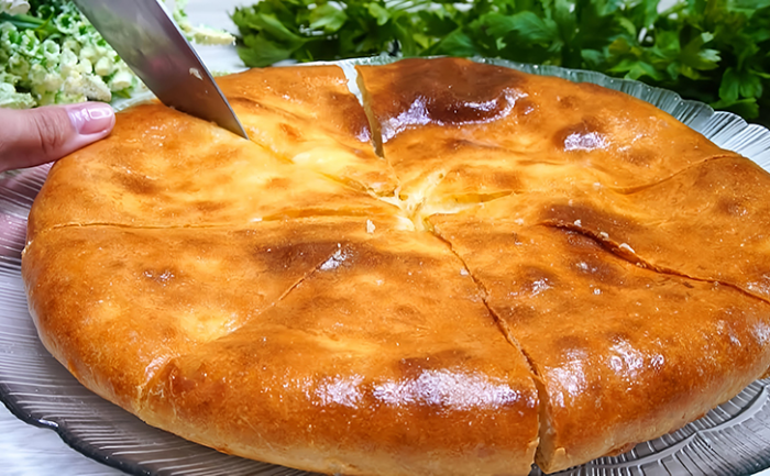 Настоящие осетинские пироги: именно так и делают в Осетии. 3 разных начинки на тонком тесте