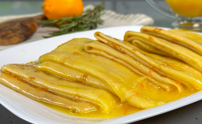 Французские блинчики Креп Сюзет: приготовьте раз и другие больше не захотите