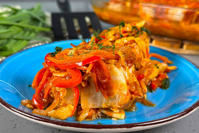 Советская классическая рыба под маринадом. По этой методике получается вкусным даже минтай