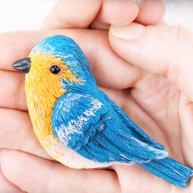 Из полимерной глины: птички своими руками. Мастер-классы