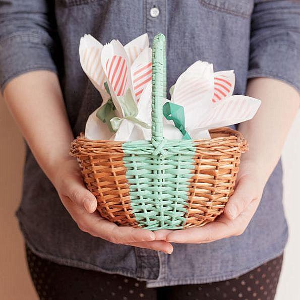 Пасхальные мешочки-кролики. Мастер-класс