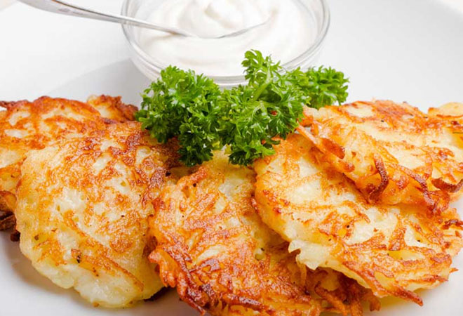 Делаем настоящие драники без муки и яиц