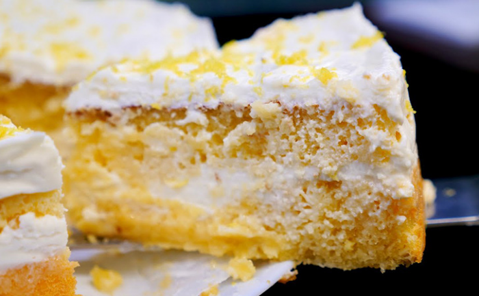 Торты готовятся часами, но «Лимончелло» всего 40 минут. По виду дорогой,а делать проще простого