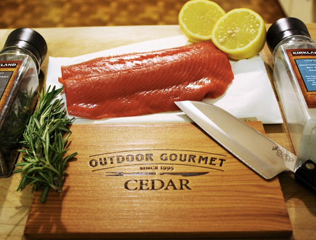 Рыба на дощечке: как приготовить и съесть