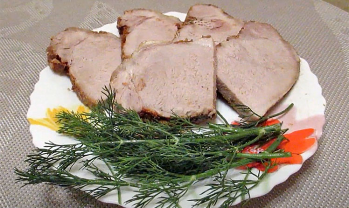 Домашняя буженина за полтора часа. Готовим в рукаве, получается у всех