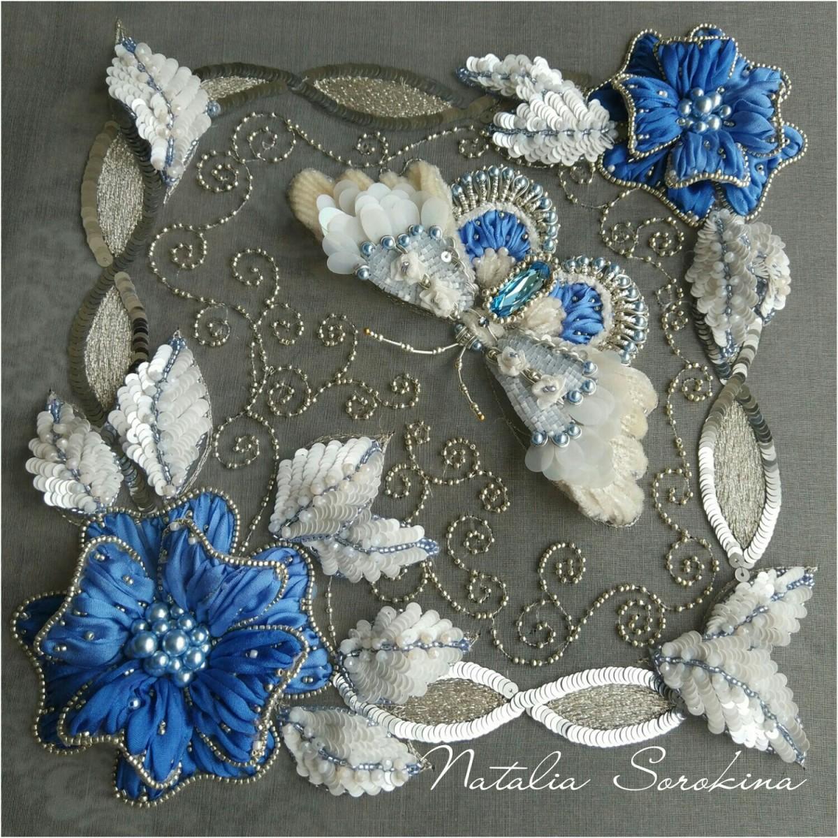 Тамбурная вышивка. Люневильская вышивка