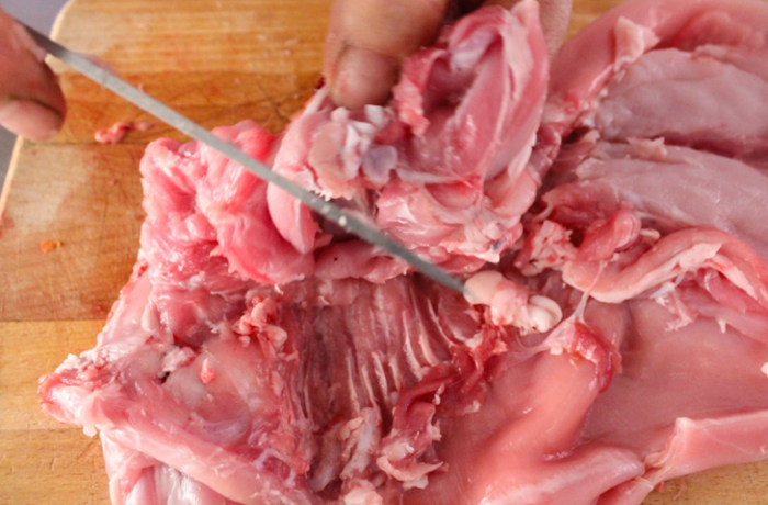 Как удалить из кролика все кости, сохранив цельной тушку