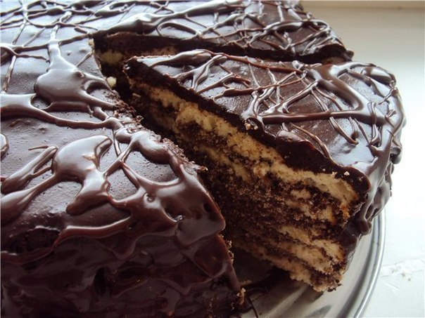 Обалденный торт на кефире «Черный принц». Готовлю по поводу и без