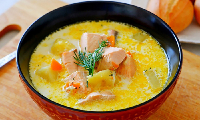 Сливочная уха по-фински: идеально для холодов и просто сделать