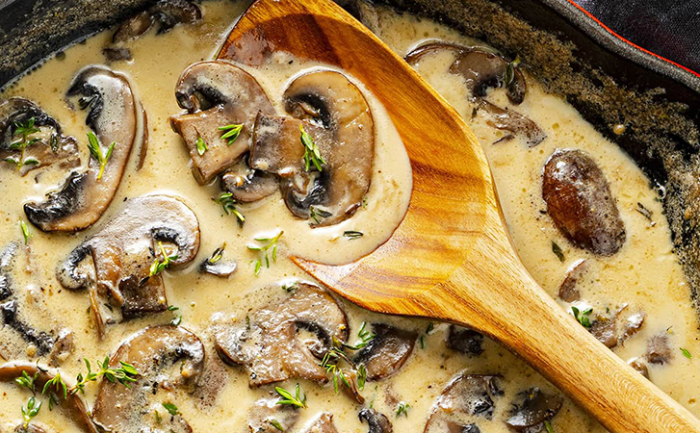 Нежнейший сливочно-грибной соус к любым блюдам. Сделает кулинарным шедевром и дешевые макароны