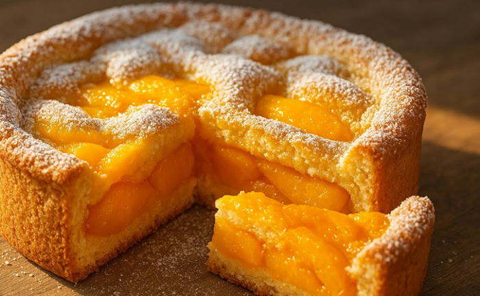 Пирог-шедевр, по вкусу ровно торт. Начинки столько, что сама превращается в крем