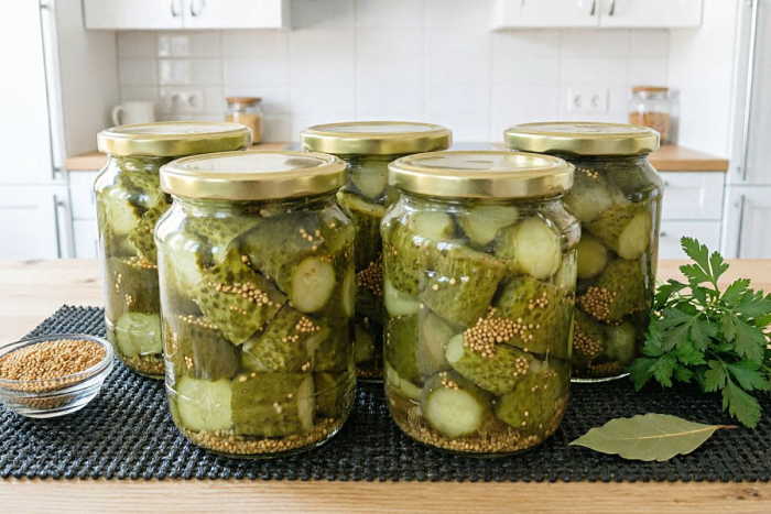 Огурцы по-фински на зиму: простой рецепт хрустящих огурцов кусочками