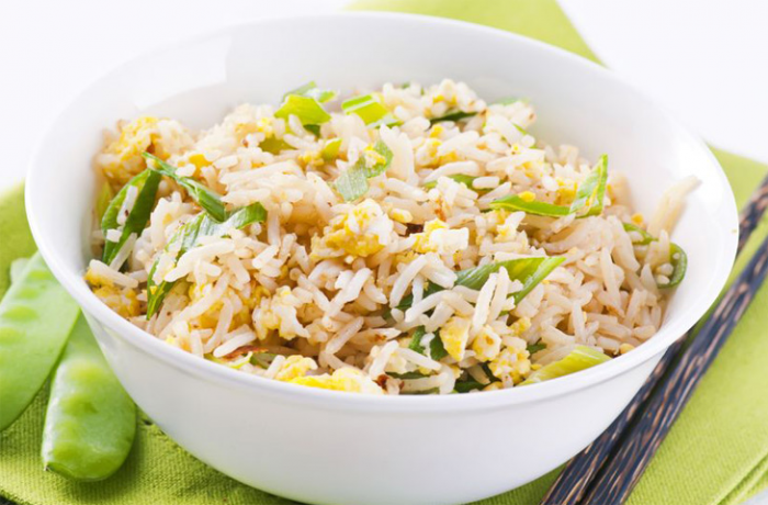 Жарим рис с яйцом и мясом: блюда из риса вкусные как плов